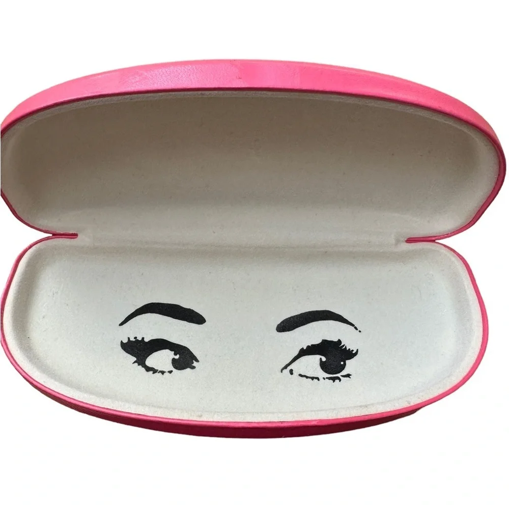 Kate Spade Pink Clam Shell Eyeglass Case